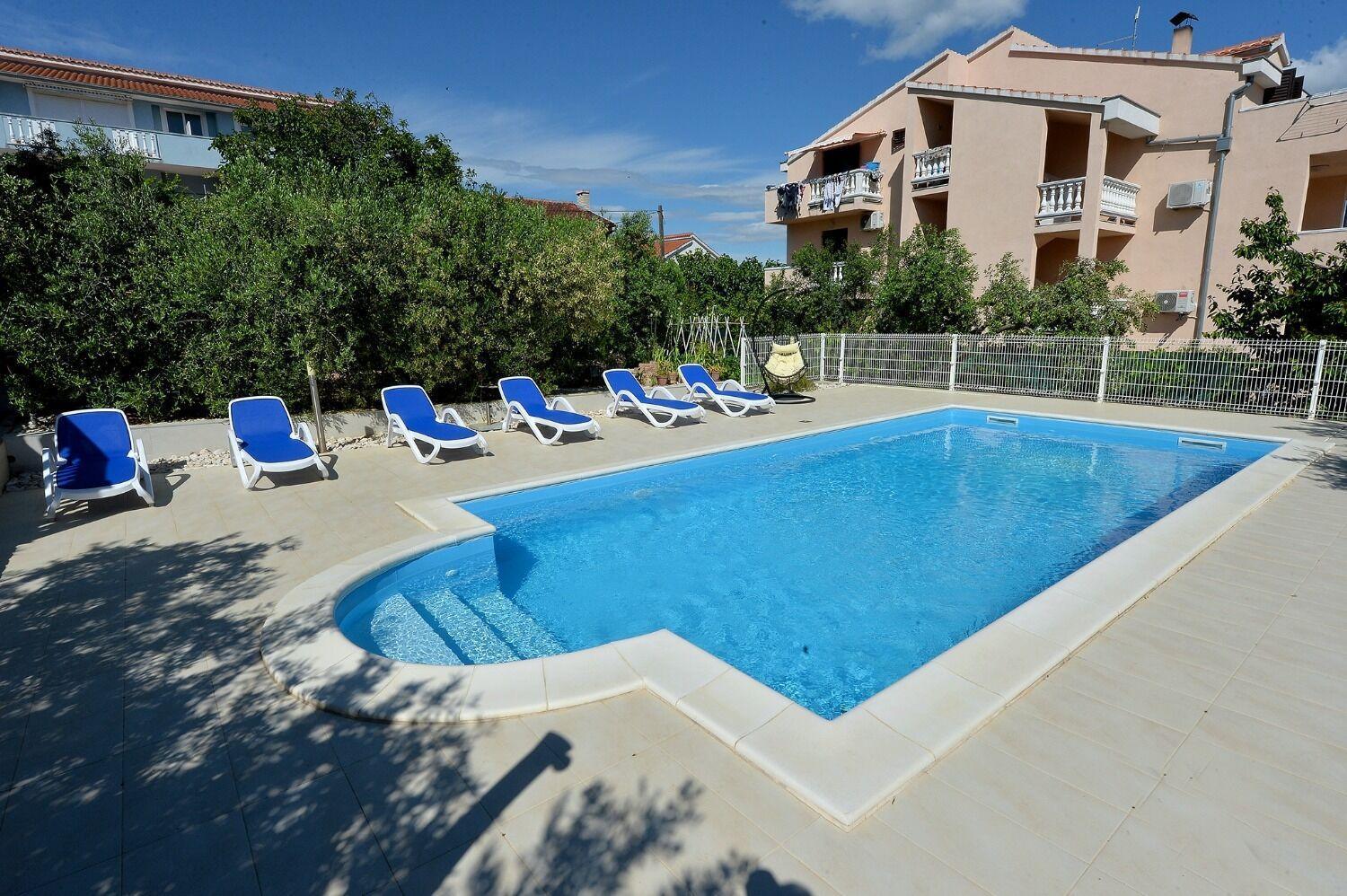 Apartments Olive Garden - Swimming Pool Biograd Na Moru Eksteriør bilde